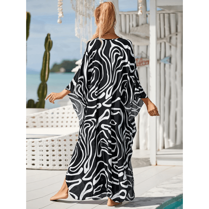 Saída de Praia Longa Luna - Elegância e Estilo no Verão