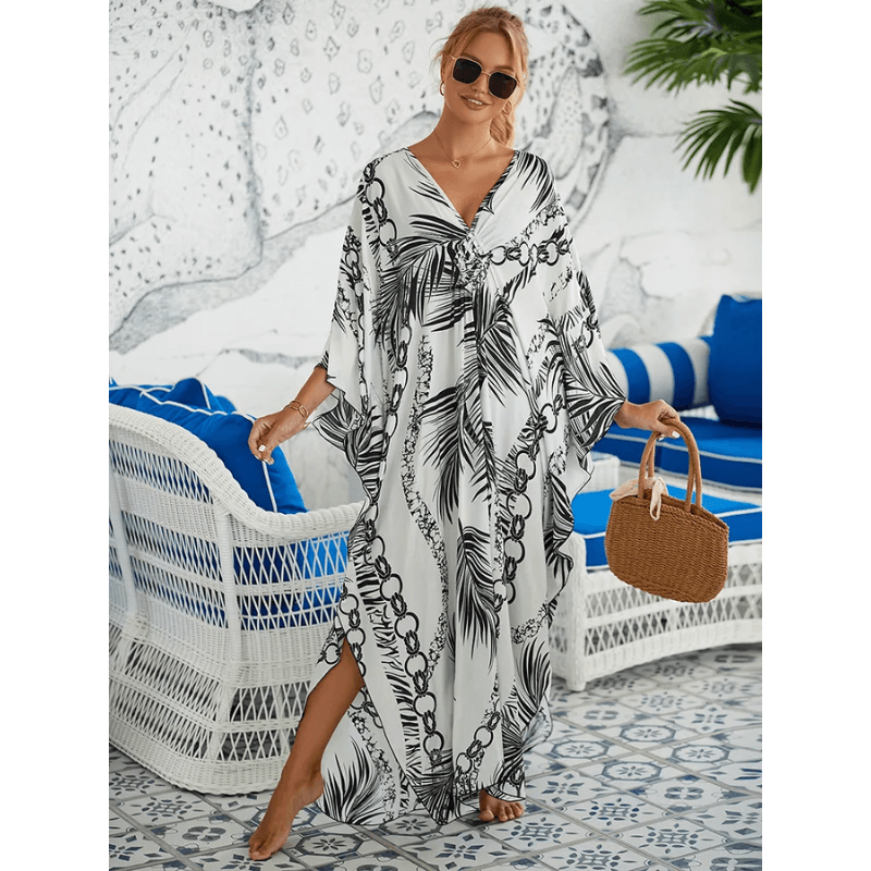 Saída de Praia Longa Luna - Elegância e Estilo no Verão