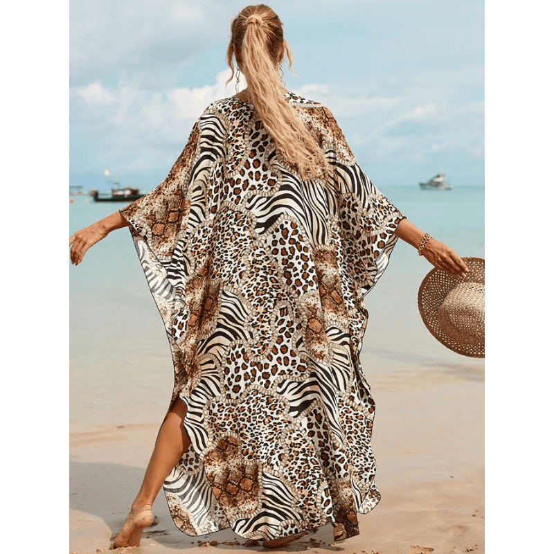 Saída de Praia Longa Luna - Elegância e Estilo no Verão