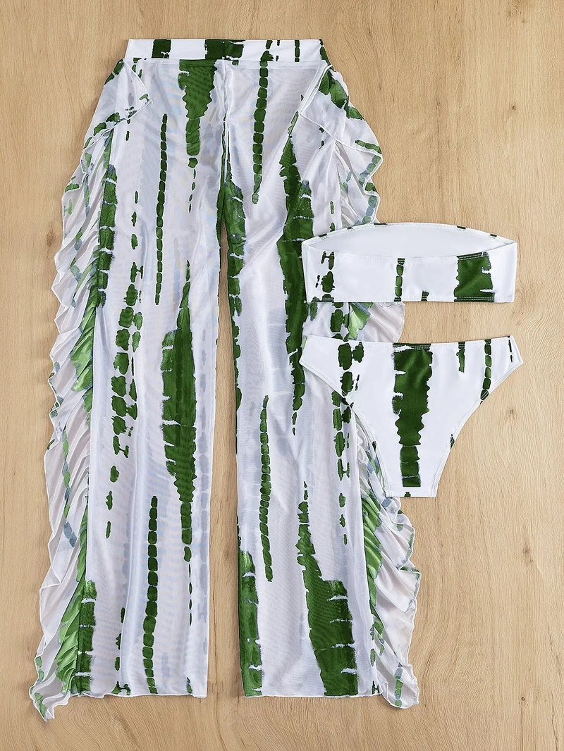 Conjunto Biquíni e Calça Maré Cosmos