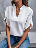 Blusa Casual Étoile - Com Gola Padre e Decote V