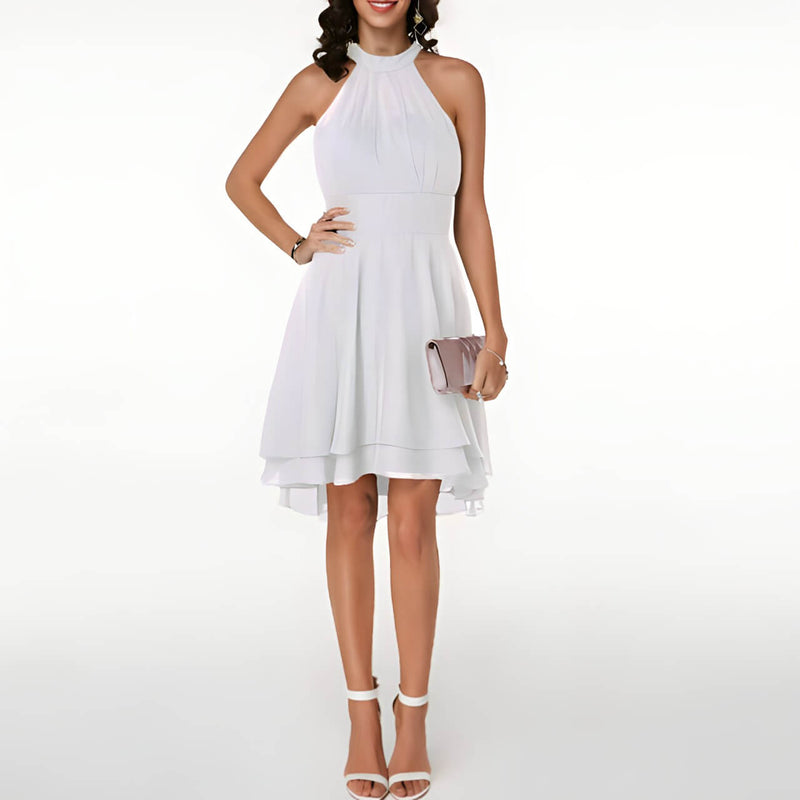 Vestido com Babados Yasmin - Elegância e Leveza